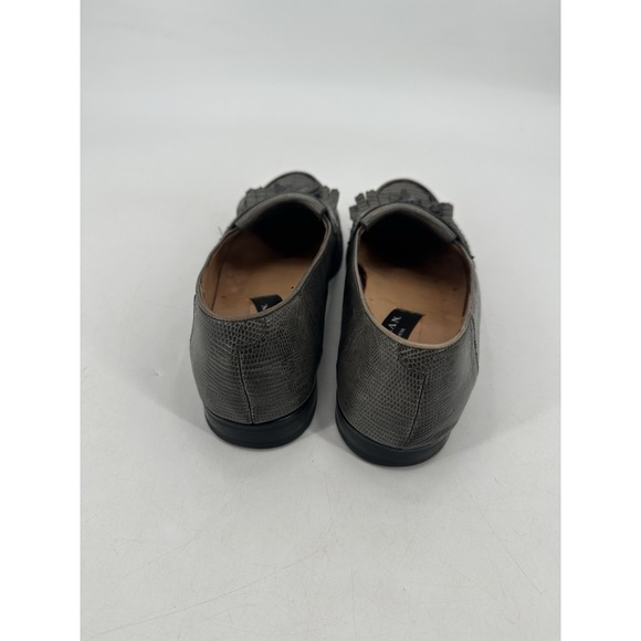 Mezlan Platinum Kiltie Tassel Loafer Men\'s‎ Size 9.5 Lizard Spain main image 9